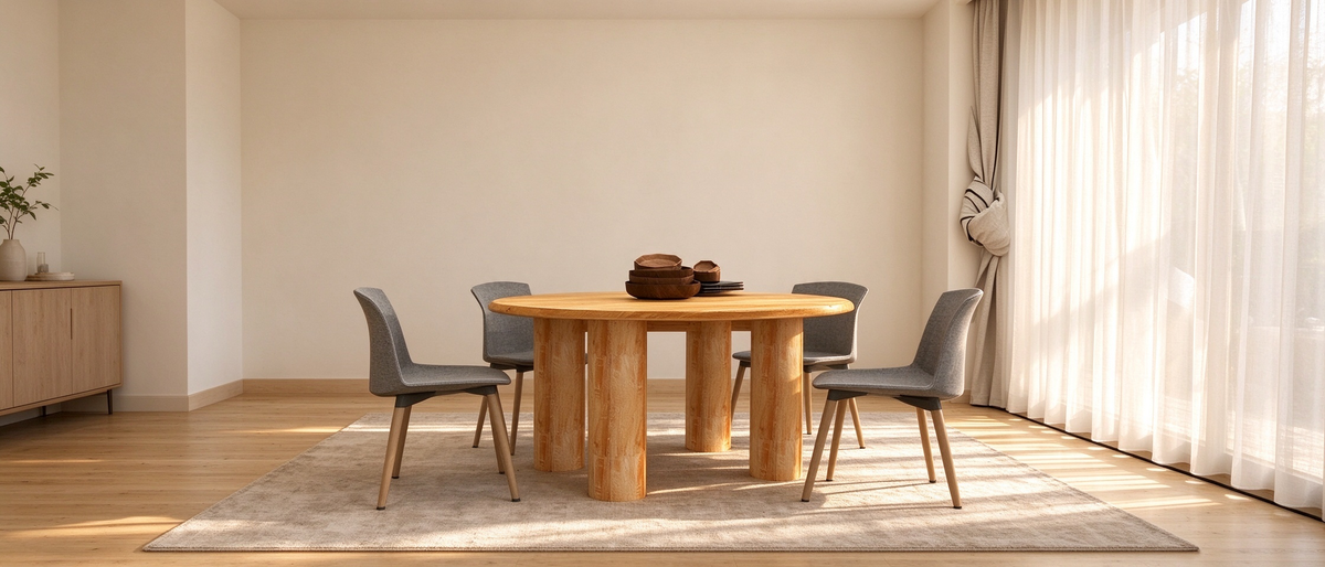 Round Top Dining Table