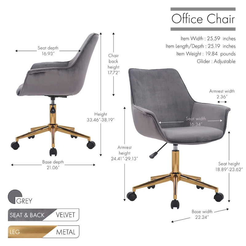 Hochwertiger Designer-Bürostuhl für zu Hause