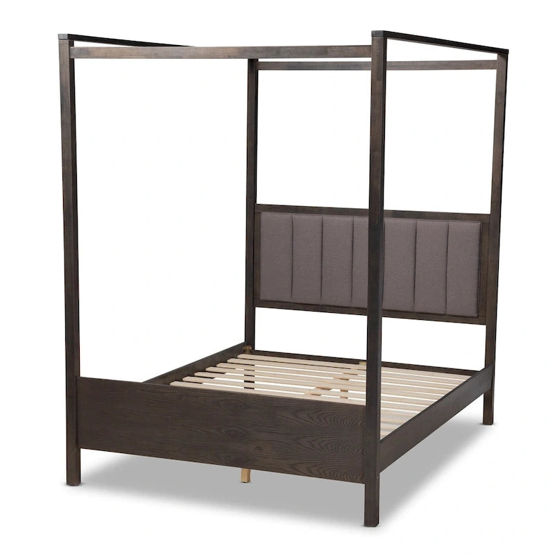 Modern and Contemporary Platform Canopy Bed