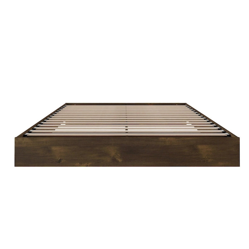 Platform Bed Frame, Brown